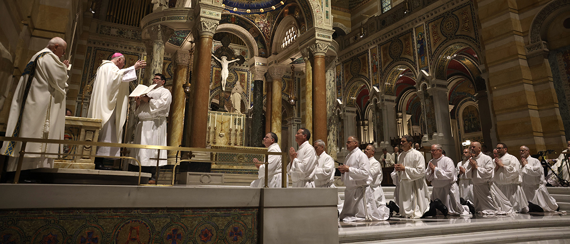 Sixteen men ordained to the permanent diaconate for the Archdiocese of St. Louis