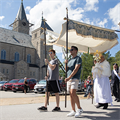 ‘We’re here because we love Jesus’: Nearly 1,000 join National Eucharistic Pilgrimage for St. Charles events