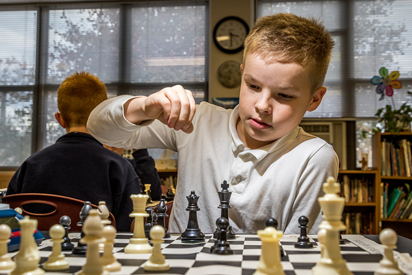 Chess club at St. Peter School in Kirkwood reflect's sports popularity |  Articles | Archdiocese of St Louis
