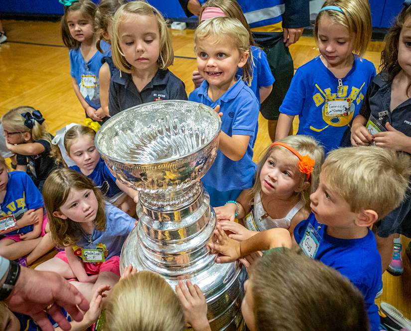 Stanley Cup gets the kids' attention at Tustin school – Orange